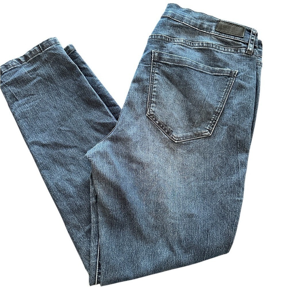 Nicole Miller New York Skinny Jeans‎ Women 10 Blue Excellent Stretch Mid Rise